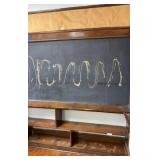 Chalkboard,Shelves, Trim and Baseboard