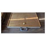 Vintage Wooden Desktop Storage Unit