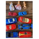 Vintage Miniature Cars & Dolls