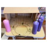 Manger and Advent Wreath/Candles