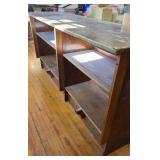 VTG Oak Shelving Unit