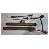2 Antique Laundry Dolly Paddles/Agitators & More