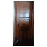 Ladies Restroom Door and Trim