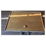 Vintage Wooden Desktop Storage Unit