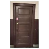 wooden Door, Trim, Shelving Units, Lighting