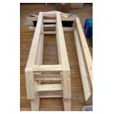 Wooden Life Size Manger