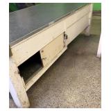 Vintage Kitchen Work/Storage Table