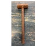 Vintage Metal Mallet Hammer