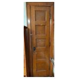 Closet Door, Frame, Trim and Contents