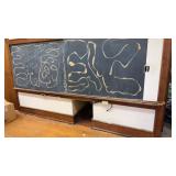 VTG Slate Chalkboard, Tray, Trim and Baseboard