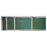 Vintage Green Chalkboard with Frame and Chalk Rest
