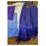 Box of Fabric + Curtain & Rod