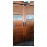 East Balcony Doors and Trim