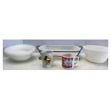 Anchor, Glassbake, Federal Bakeware