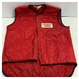 Vtg Stewart Seeds Vest (L)