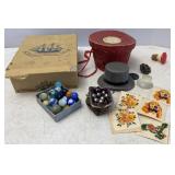 Vtg Dobbï¿½s Hats Salesmanï¿½s Sample, Marbles