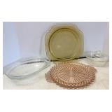 Depression & Glassbake Pieces