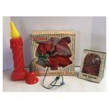 Vtg Imperial Lighted Christmas Bells