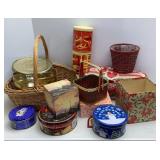 Tins & Baskets
