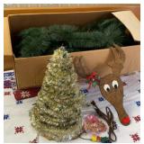 6ft Christmas Tree & Decor