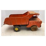 Vtg Nylint Press Metal Dump Truck