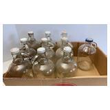 Vtg  Glass Half Gallon Jugs