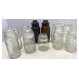 Vtg Planters nut, Creamer & Other Sealed jars