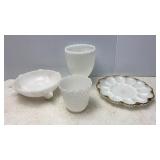 Fire King, Jeannette & Other Milk Glass Pieces