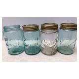 Antique Swayzeeï¿½s, Drey & Ball Pt Fruit Jars