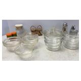 Fire King & Glass Bake Custard, Juicers