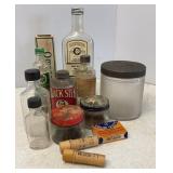 Vtg Medicine, Food & Paint bottles