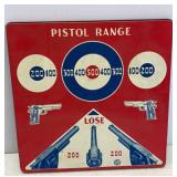 Wyandotte Press Metal Toy Pistol Range Target
