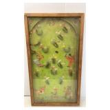Antique Poosh-M-Up Pin Ball Game