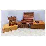 Lane Cedar & Other Wooden Jewelry Boxes