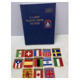 Ft Leonard Wood Training Book & Country Patches