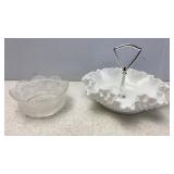 Vtg Fenton Candy Dishes