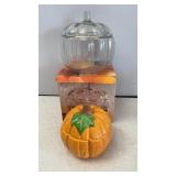 Glass & Porcelain Pumpkin Jars