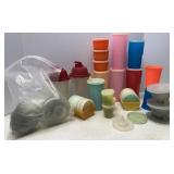 Vtg Tupperware Liquid Storage & Drinking Cups