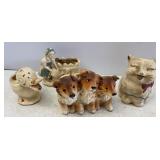 Shawnee Puss & Boots Creamer, McCoy Planter