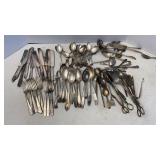 Miscellaneous Silver Plate Flatware