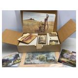 Currier & Ives Place Mats, T. Kinkade Books