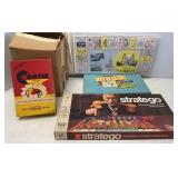 Vtg Cootie, Stratego & Bingo Board Games