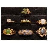 Gold filled & electroplated Amway rings