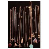 Necklaces with pendants