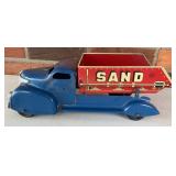 Antique Press Metal Dump Truck
