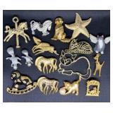 Animal Brooches