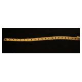 14K yellow gold 6.9 mm bracelet