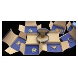 Avon charms, Pearl necklace and Sterling ring