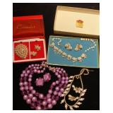 Vintage jewelry sets