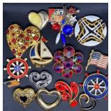 Brooches and pins